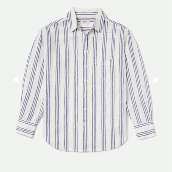 AYR The Deep End in Linen Stripe - Picture 1 of 13